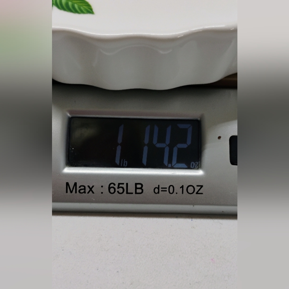 Vintage Christineholm Ceramic Quiche Dish Roses Fluted G-4 - Picture 15 of 15